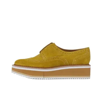 CLERGERIE Becka Casual Single Shoes 4.5cm Women's Yellow
