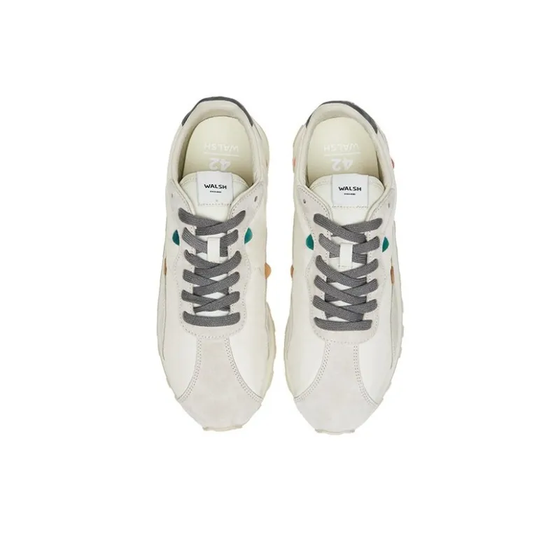Norman Walsh Lightweight Low Top Casual Shoes Unisex Greige-4