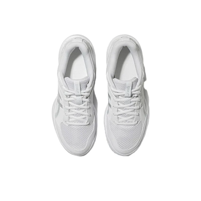 Asics Gel Task 4 White Pure Silver Women's-2