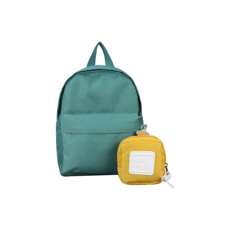NX DOUGHNUT Nylon Backpack Unisex Black/Pink/Yellow/Orange/Green/Blue-10