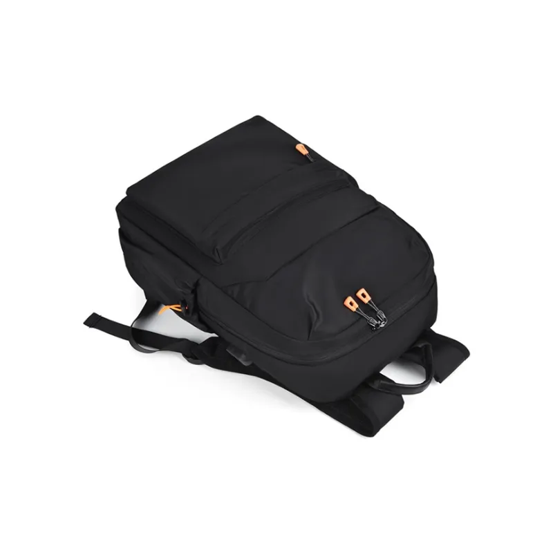GKY Polyester Backpack Regular Men's Black/Dark Gray-5