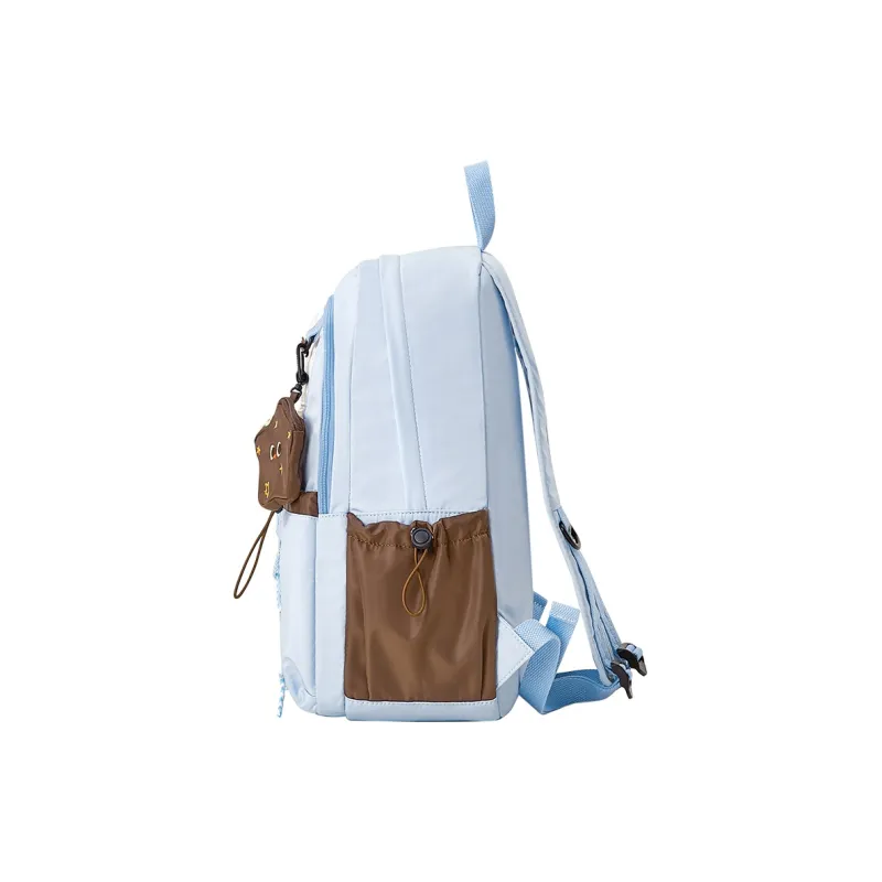 Miffy Fabric Backpack Large Size Women's Blue/Pink-4