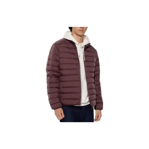 UNIQLO Down Jackets Men Burgundy