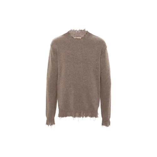 UMA WANG Cashmere Sweaters Men Brown