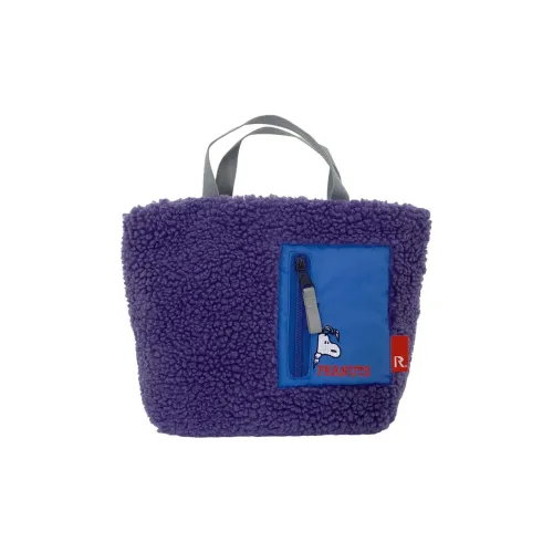 Snoopy X ROOTOTE Handbags Purple