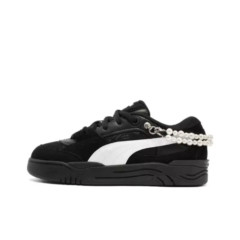 PUMA 180 Slip Resistant Low Top Casual Shoes Women's Black-0