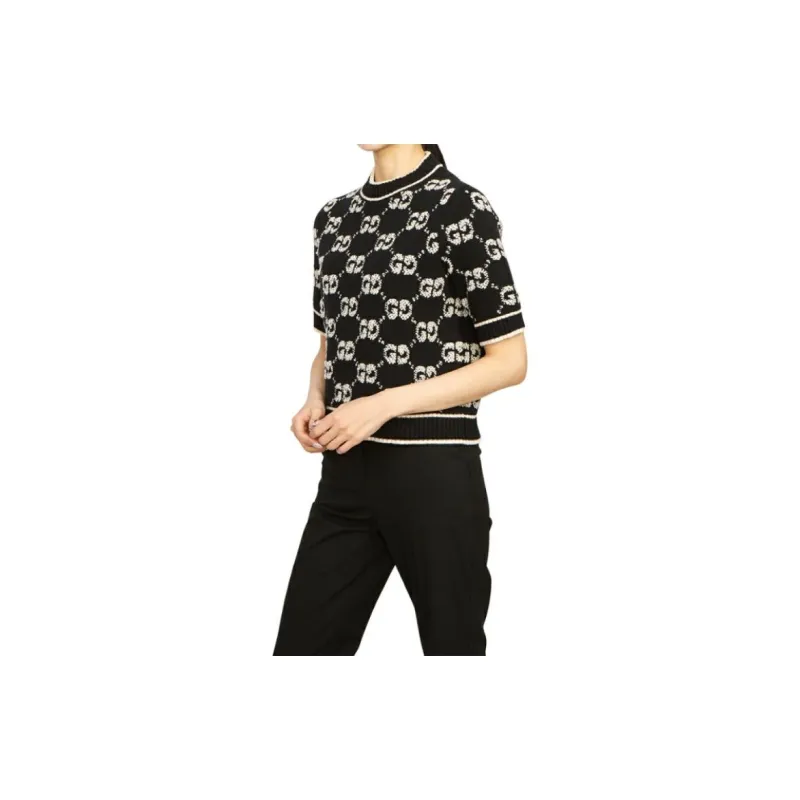 GUCCI GG jacquard Wool Jumper-3