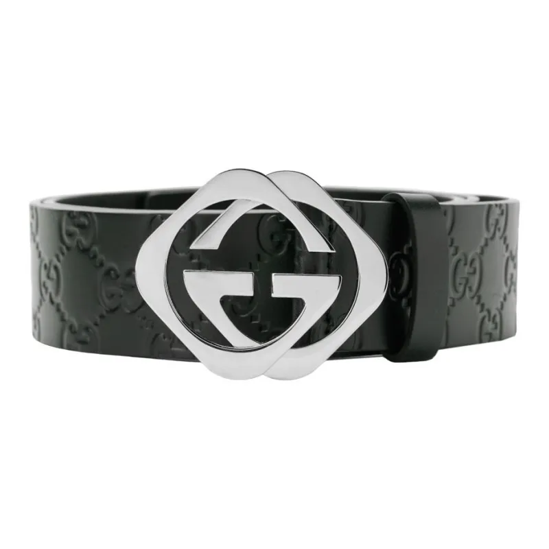 GUCCI Signature Leather Belts Men-0
