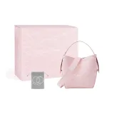 New Chinese Style Peach Pink Bucket Bag+Box