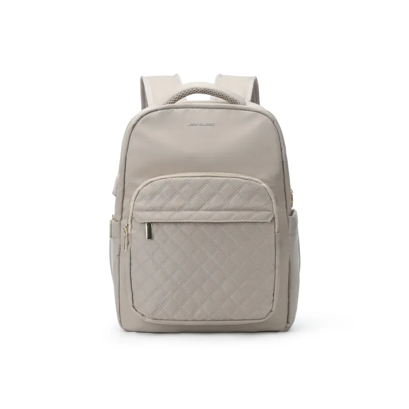 JEANSWEST Fabric Laptop Backpack Regular Unisex Multicolor-15