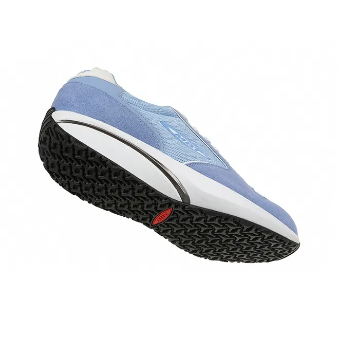 MBT Breathable Support Height Increasing Rebound Anti Slip And Wear Resistant Low Top Casual Shoes Women's Blue-4