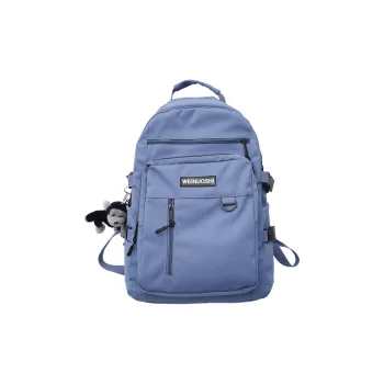 Cwatcun Nylon Backpack Regular Unisex Blue/Red/Black/White