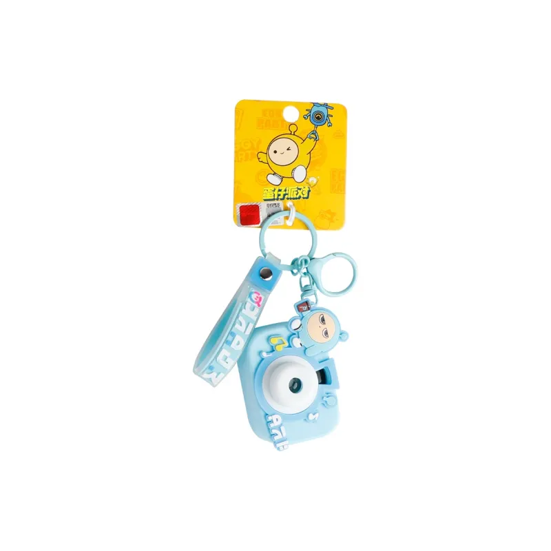 Chaodou Bear Projector Camera Keychains Unisex-2