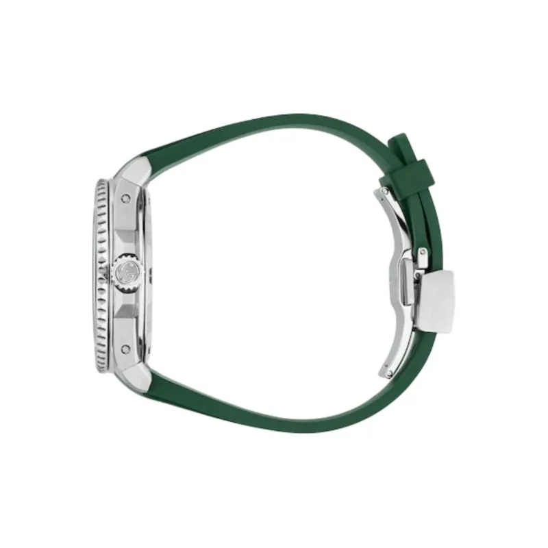 GUCCI Wrist Watch Automatic Mechanical Movement Rubber Strap 40mm Green Dial Men's Watches-2