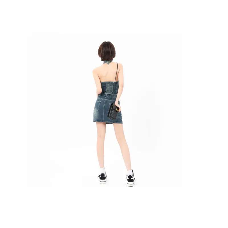 OTA PU Shoulder Bag Crossbody Bag Small Size Unisex Black-3