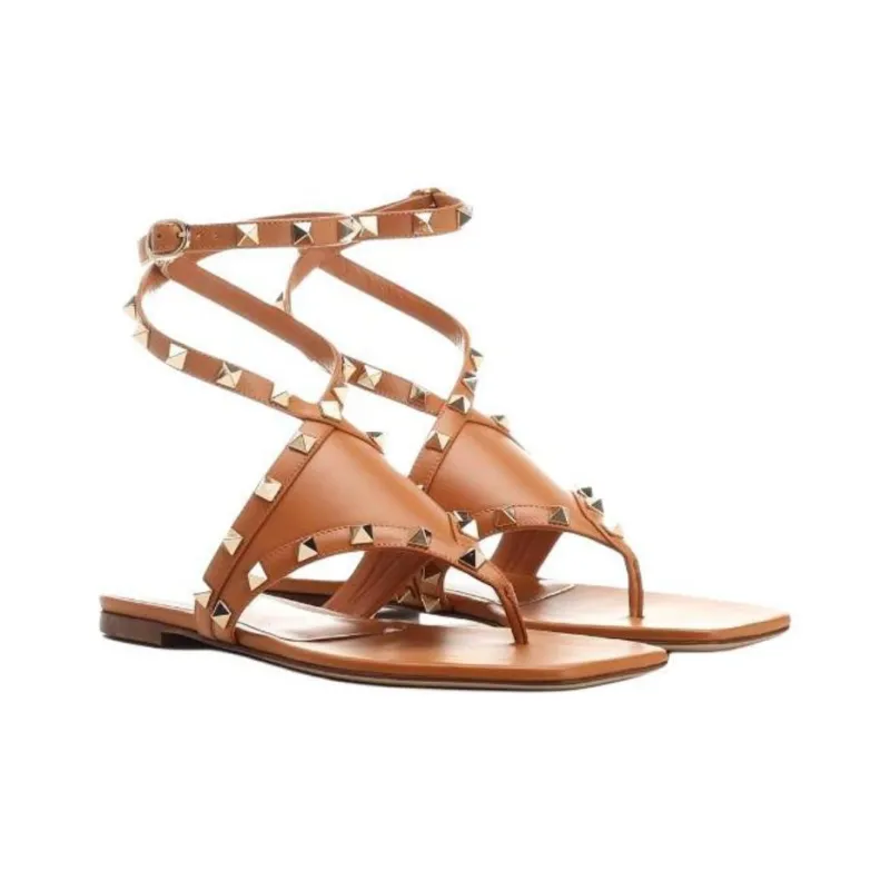 Valentino Garavani Rockstud Open Toe Sandals Women's-2