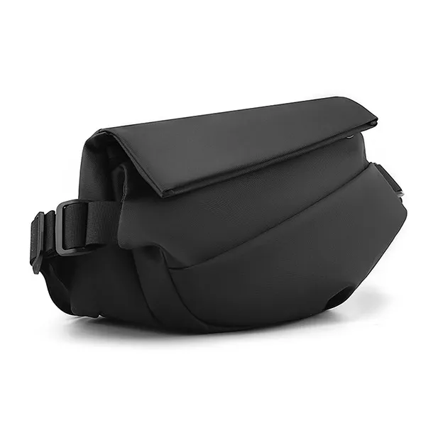 GKY Nylon Fabric Shoulder Bag Crossbody Bag Sports Multifunction Medium Size Men's Black/White/Khaki-2