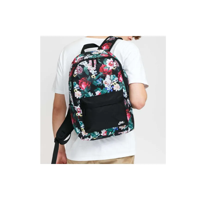 Nike Heritage Polyester Backpack Regular Unisex Black-5