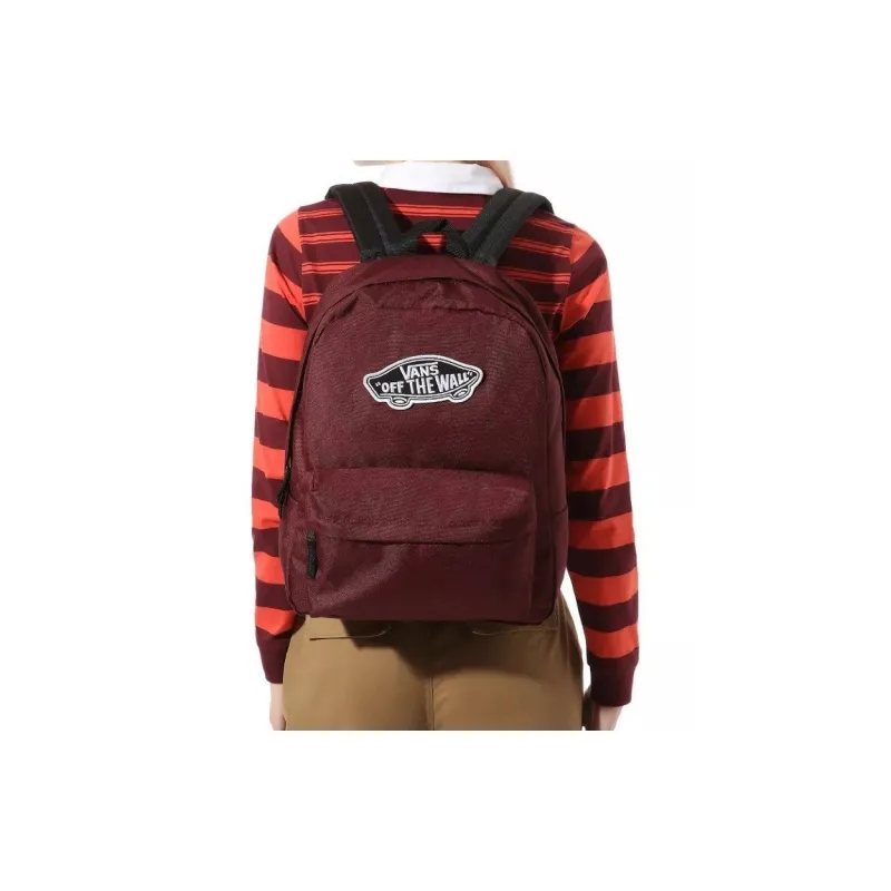 Vans Fabric Backpack Regular Unisex Burgundy-2