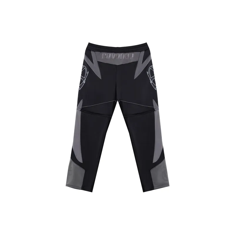 Revenge Casual Pants Unisex Black & Gray-1