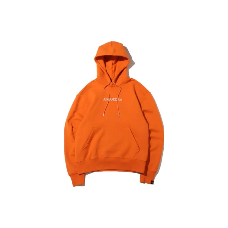 Jordan Air Sweatshirts Men Orange-1