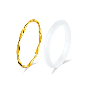 Jingleo Colored Glaze Bangles Women's