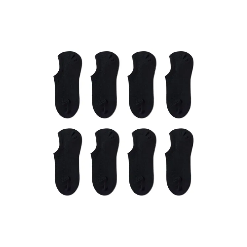 MIIOW No-Show Socks Men's 8 Pack-11