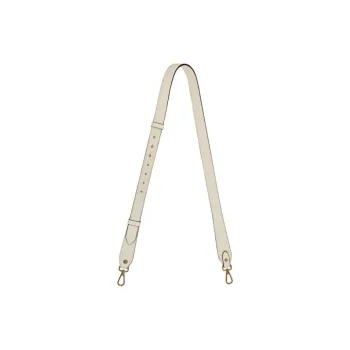 Strathberry Calfskin Bag Straps Women's Vanilla White