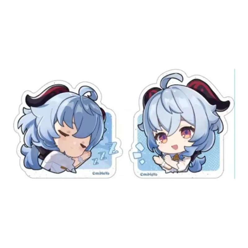 GenShin Shenhe, Ganyu Heart's Delight Collection Merch Badges-6
