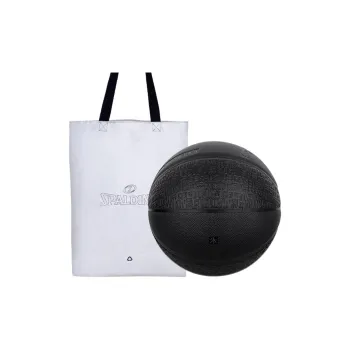 SPALDING Trend Series PU Basketball Black Printing Technique Size 7 Training Unisex