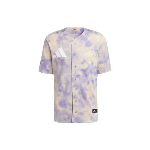 Adidas T-Shirts Men Lilac