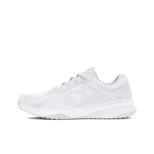 Under Armour Anti Slip Wear Resistant Low Top Training Shoes Men's White