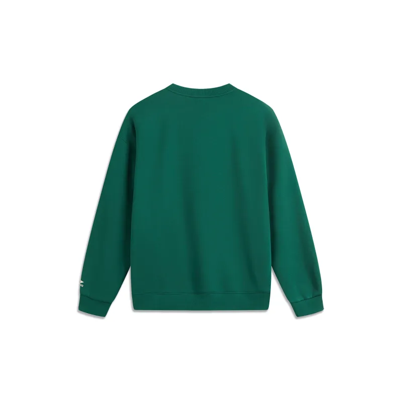 LiNing Sports Life Collection Sweatshirt Unisex Lush Green-1