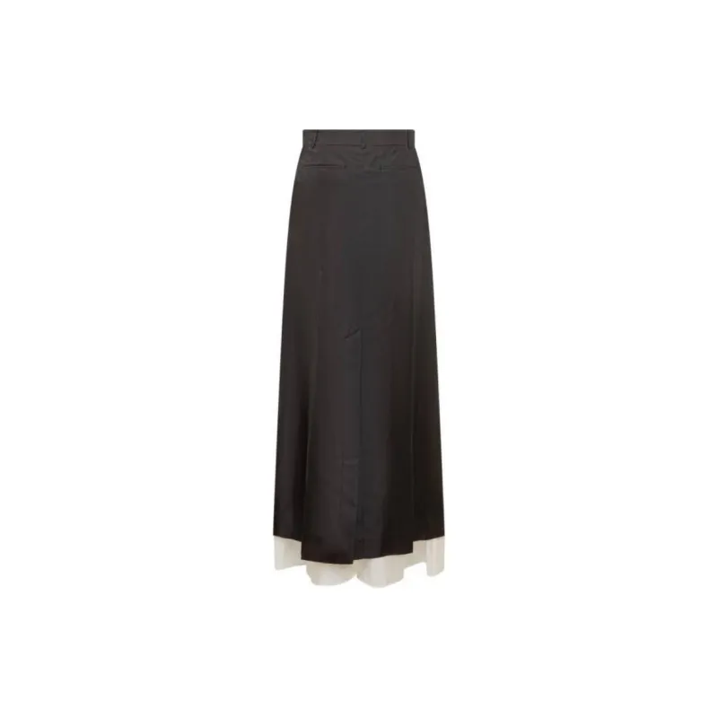 PETER DO Double layered Maxi Skirt-1