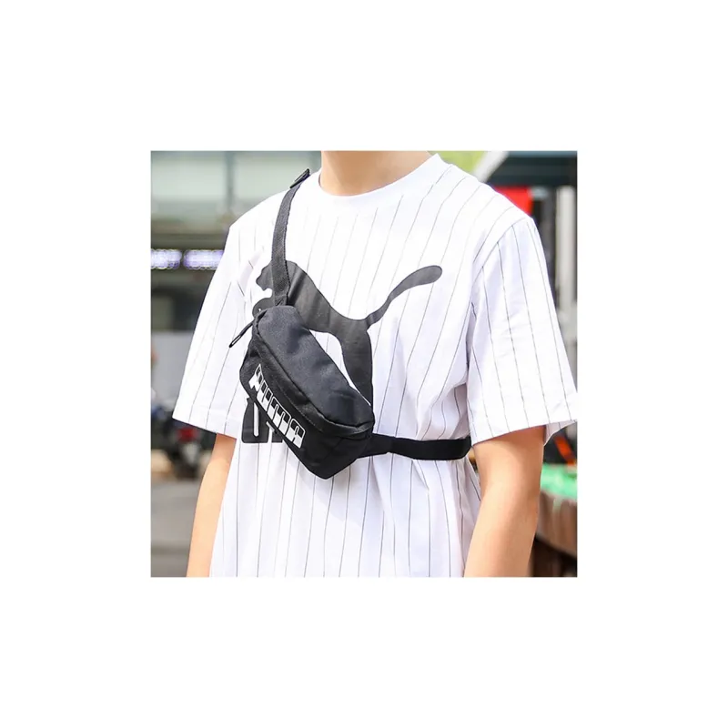 PUMA Polyester Sports Waist Bag Regular Unisex Black-5