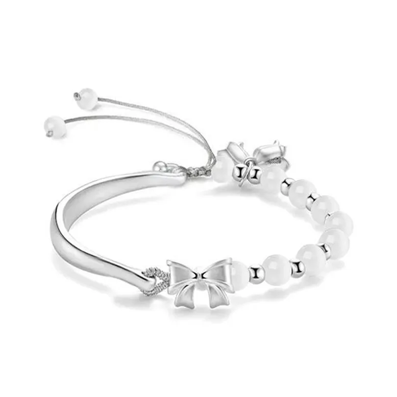 GIRATI Colored Glaze Jade Bracelets Women's-0