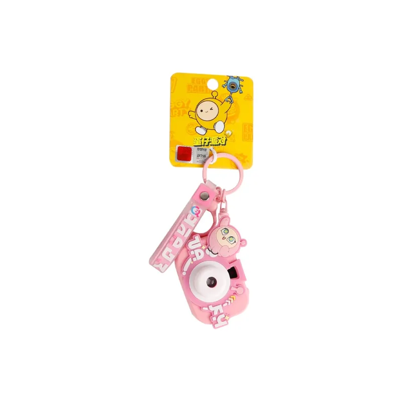 Chaodou Bear Projector Camera Keychains Unisex-1