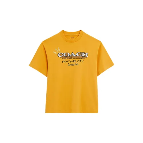 COACH T-Shirts Women's Sunflower