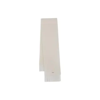 Jacquemus Logo Patch Fringed Scarf