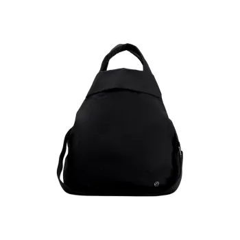 Lululemon Polyester With Nylon Handbag, Shoulder Bag, Crossbody Bag Regular Women's Black