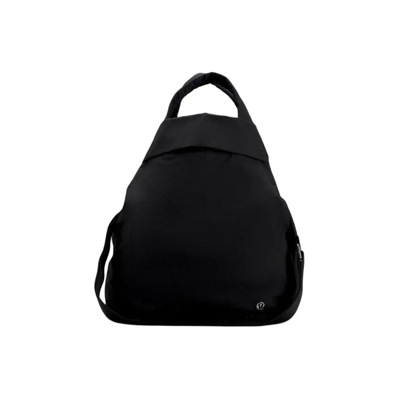 Lululemon Polyester With Nylon Handbag, Shoulder Bag, Crossbody Bag Regular Women's Black-0