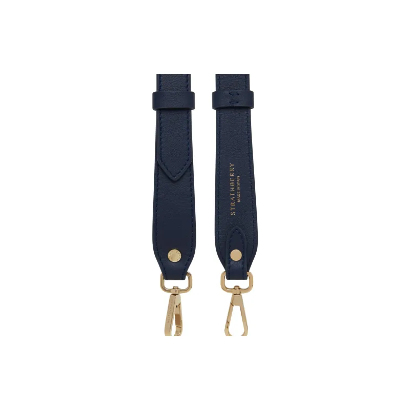 Strathberry Calfskin Bag Straps Women's Marine Blue-1