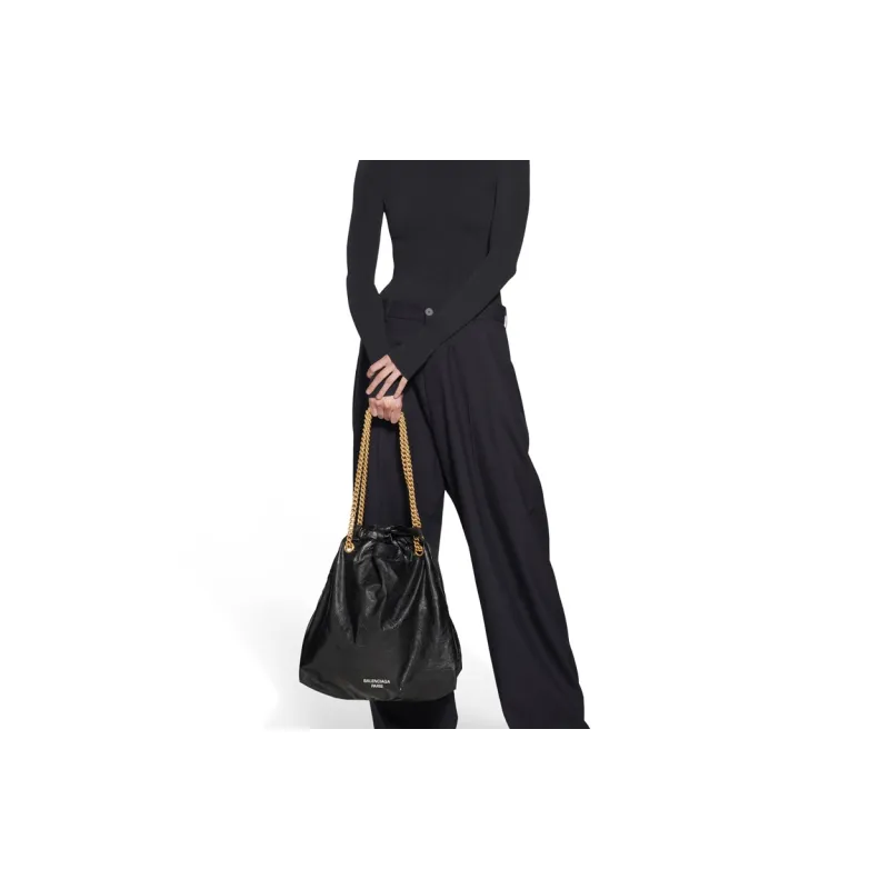 Balenciaga Crush Medium Tote Bag-6