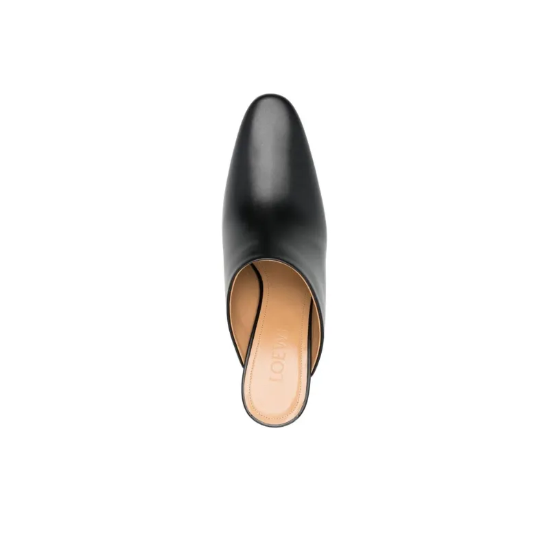 LOEWE Stylish Sandal 9cm Women's Black-4