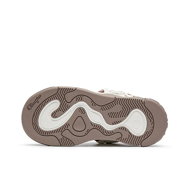 Champion Puffy Donut Low Top Skateboard Shoes Women's Light Khaki-4