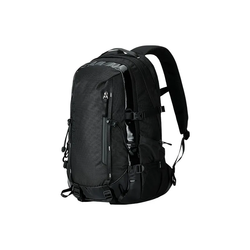 Anta Polyester Outdoor Baichuan Mountaineering Bag, Backpack Unisex Black-1