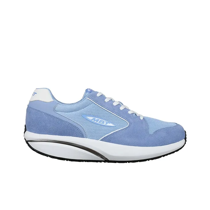 MBT Breathable Support Height Increasing Rebound Anti Slip And Wear Resistant Low Top Casual Shoes Women's Blue-1