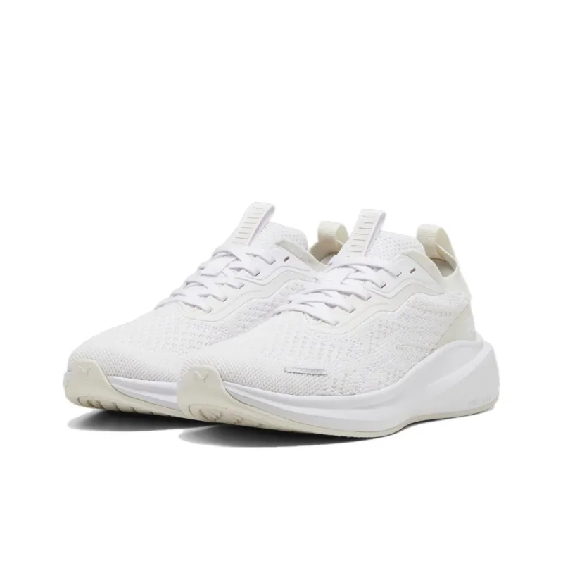 PUMA Skyrocket Light Slip Resistant And Breathable Low Top Running Shoes Unisex White Gray-2