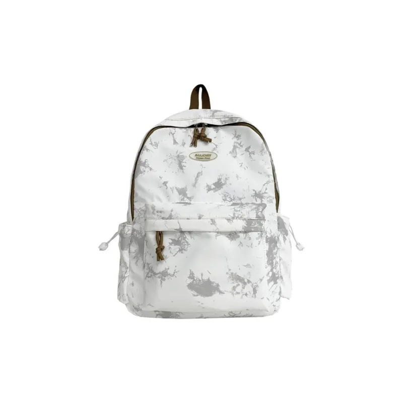 NX DOUGHNUT Nylon Backpack Unisex Black/Pink/Violet/Khaki/Sky Blue-13