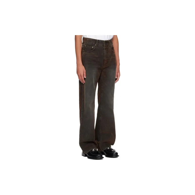 WE11DONE Jeans Men Black-2